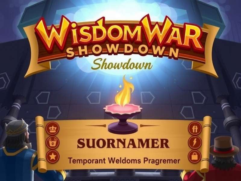 Wisdom War Showdown Game Screenshot